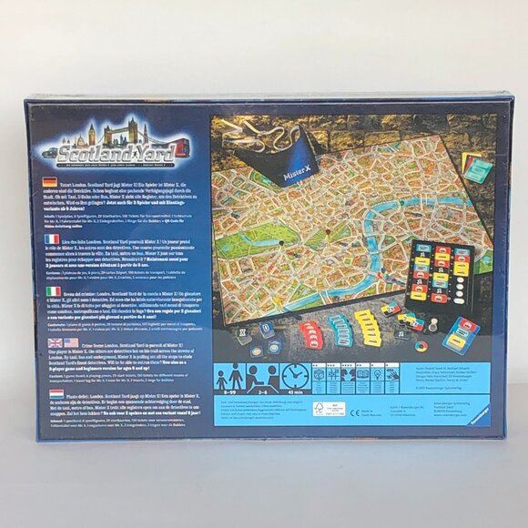 New Sealed Ravensburger Game Scotland Yard Family Board Game - Picture 9 of 10